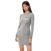 Love Moschino Brown Cotton Women Dress -   -  Love Moschino.